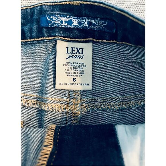 Lexi Womens Super Comfy Stretch Denim Skirt - Picture 5 of 6